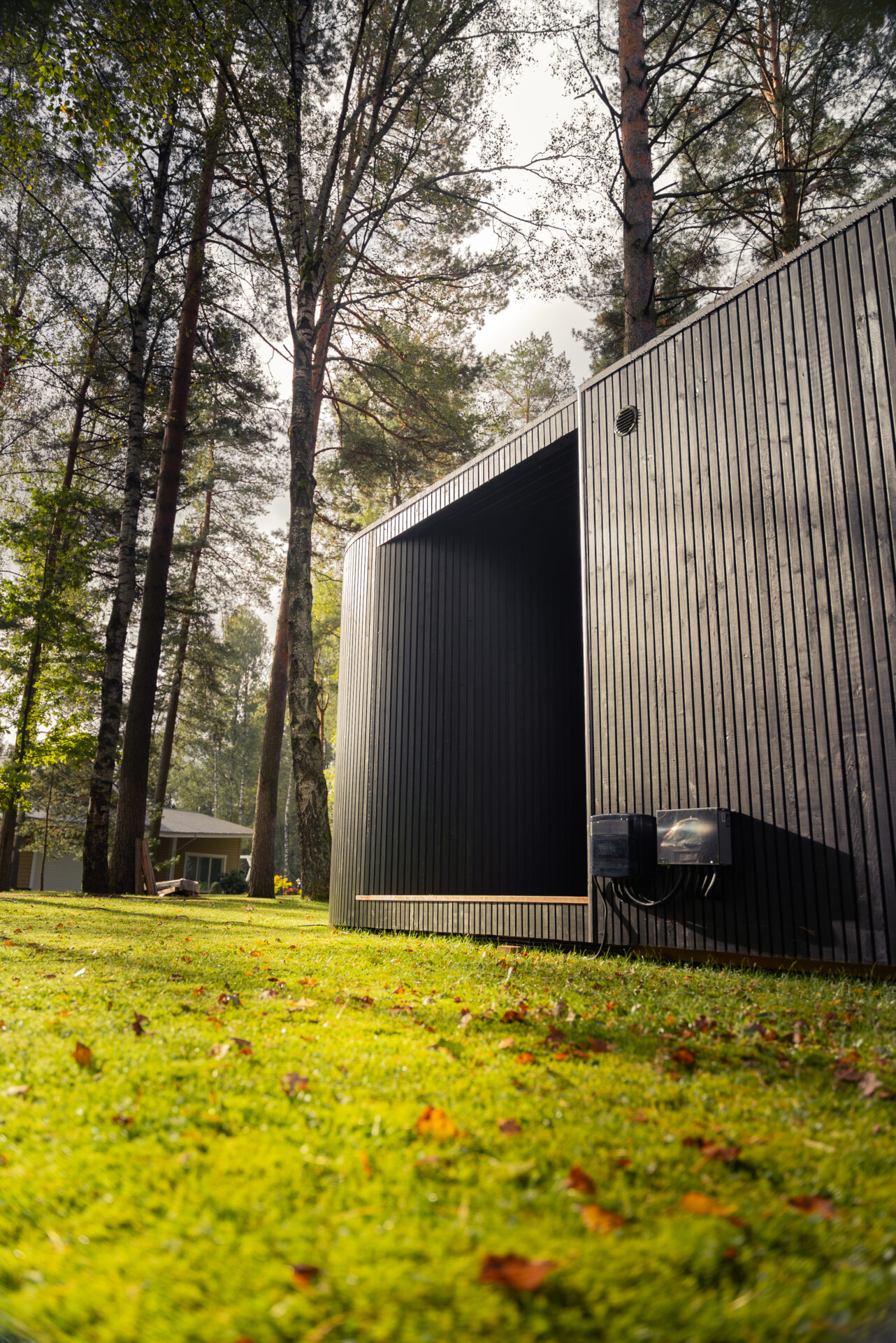 Tauras 2×1 by Celsium — a serene sauna and hot tub experience immersed in nature