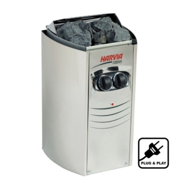 Electric heater Harvia Vega Compact BC35 3.5 kW Steel plug & play
